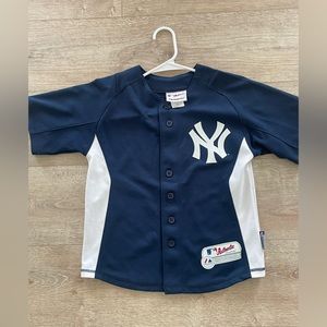 NY Dodgers Youth Baseball Jersey size 8